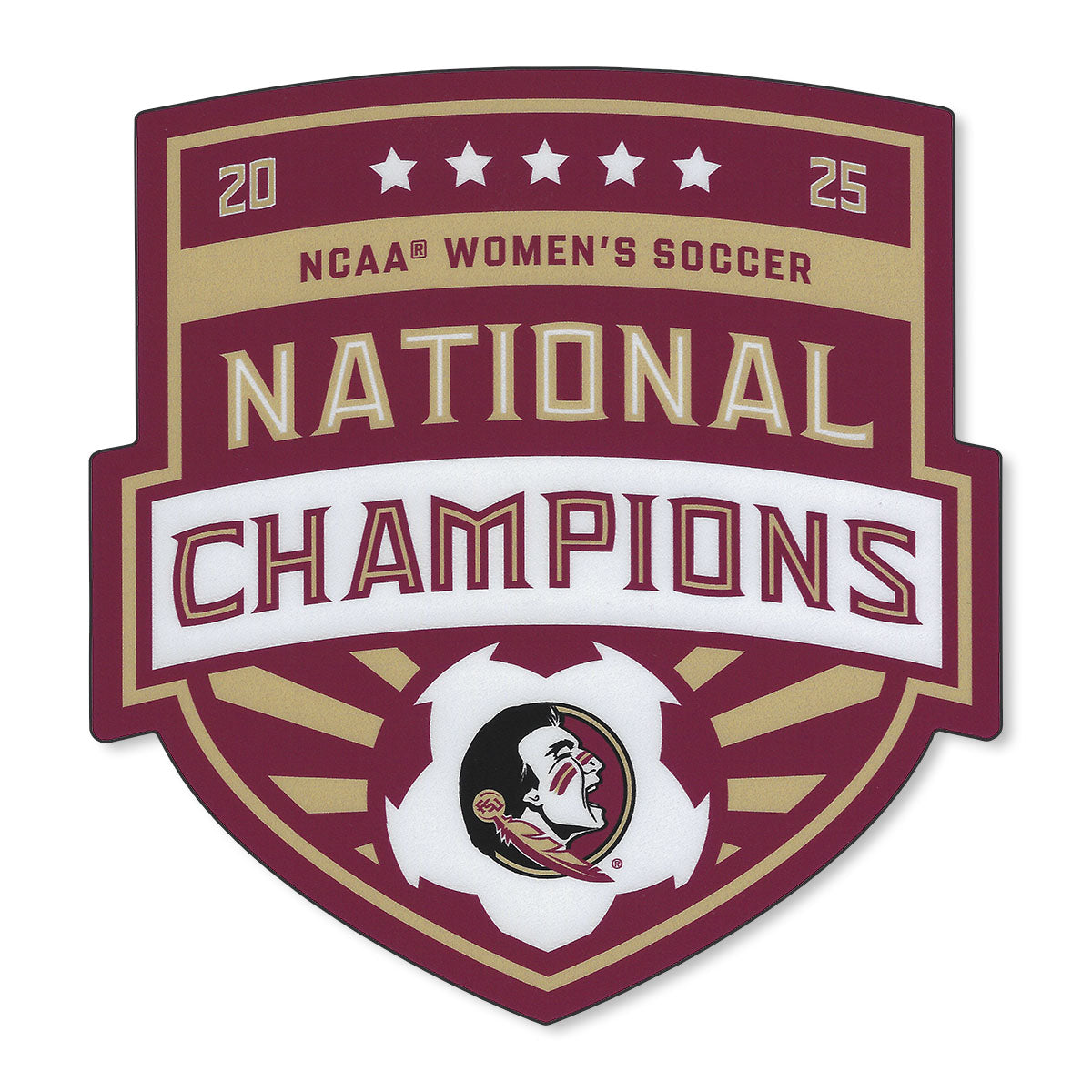 SDS 2025 Women's Soccer National Championship Logo Magnet