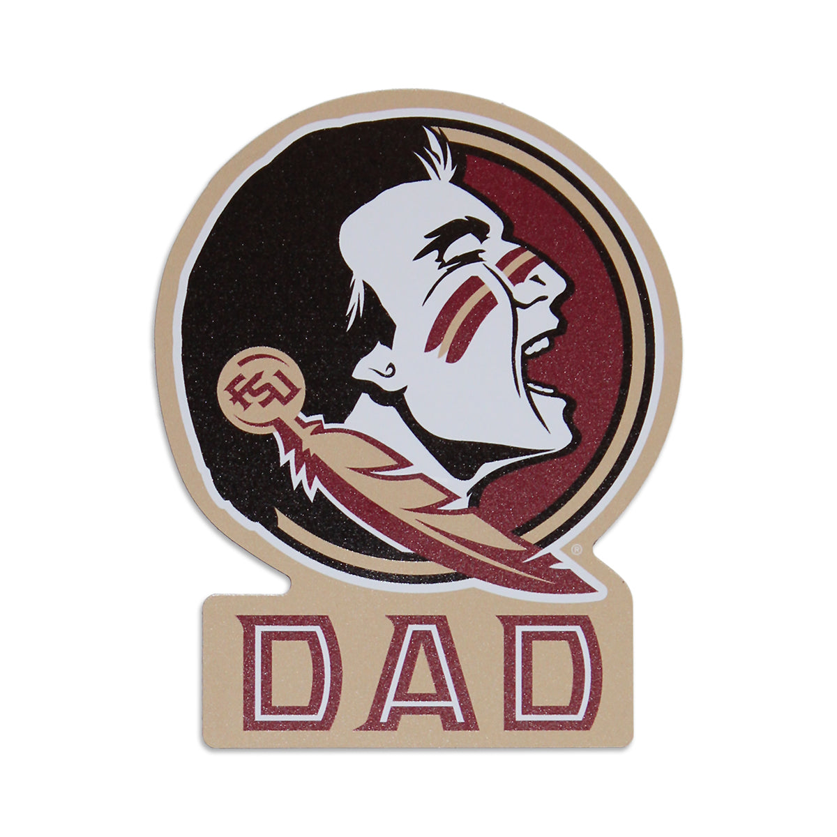 SDS Seminole Logo Dad Magnet