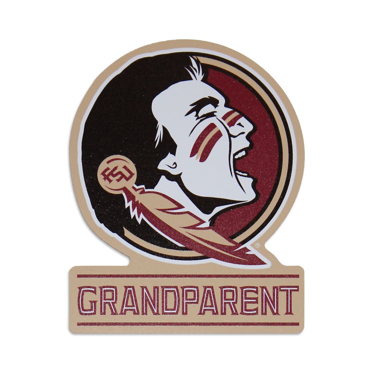 SDS Seminole Logo Grandparent Magnet