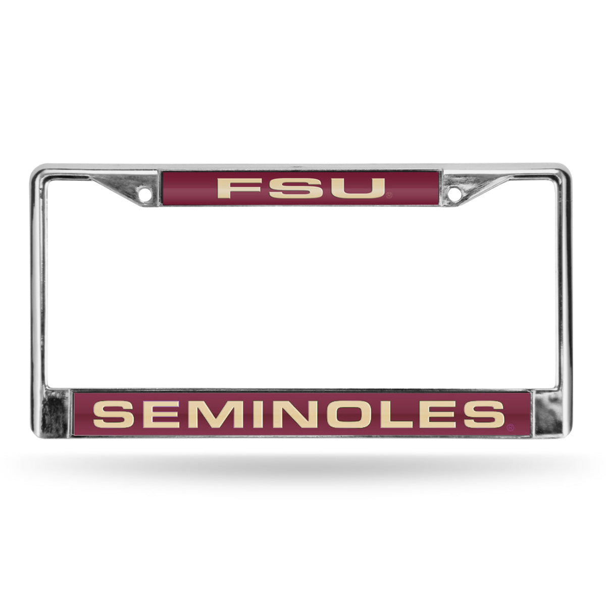 Rico FSU/Seminoles Tag Frame - Chrome