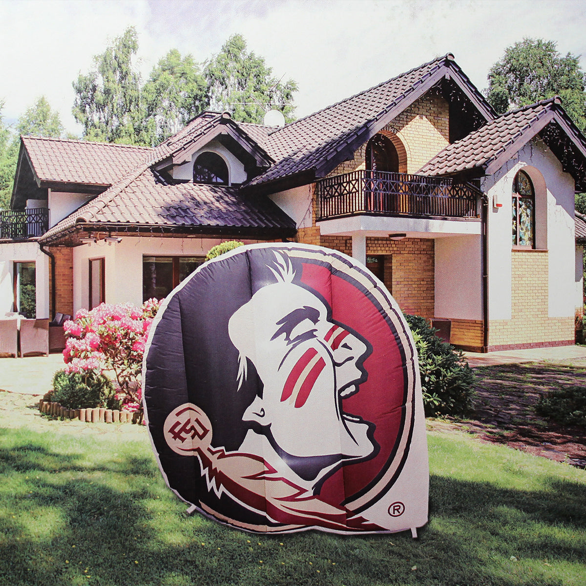 Logo Brands Seminole Logo LED Lit Inflatable