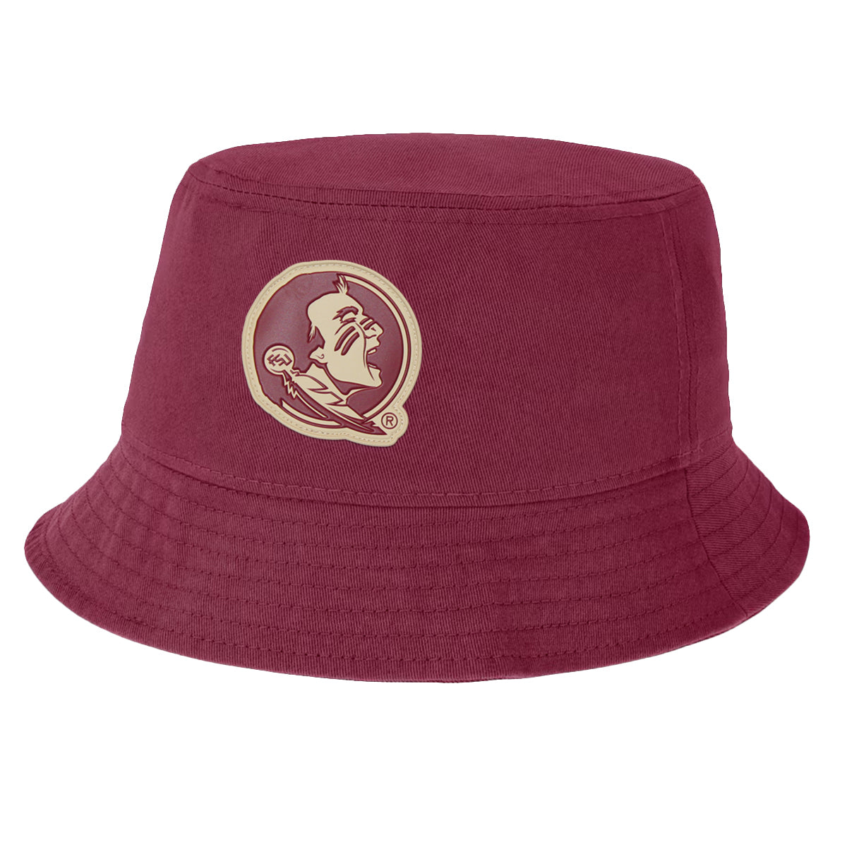 Nike Seminole Logo/Florida State Apex Bucket Hat - Garnet