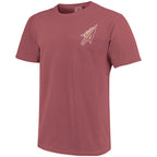 Image One Comfort Colors Florida State Brick House Design Short Sleeve T-shirt - Brick