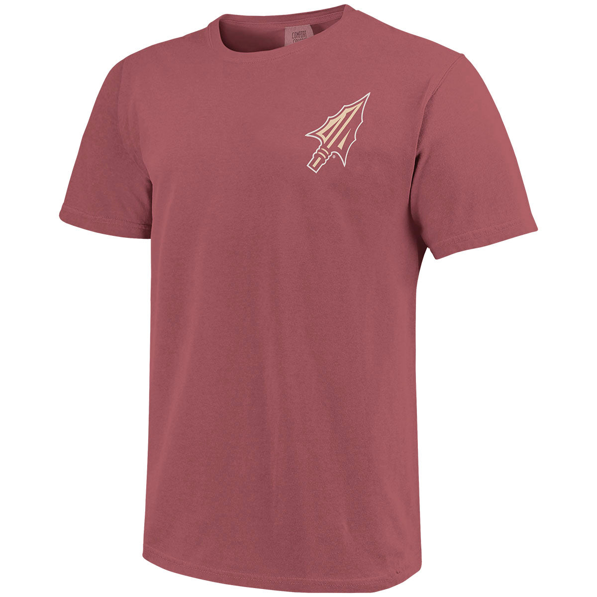 Image One Comfort Colors Florida State Brick House Design Short Sleeve T-shirt - Brick