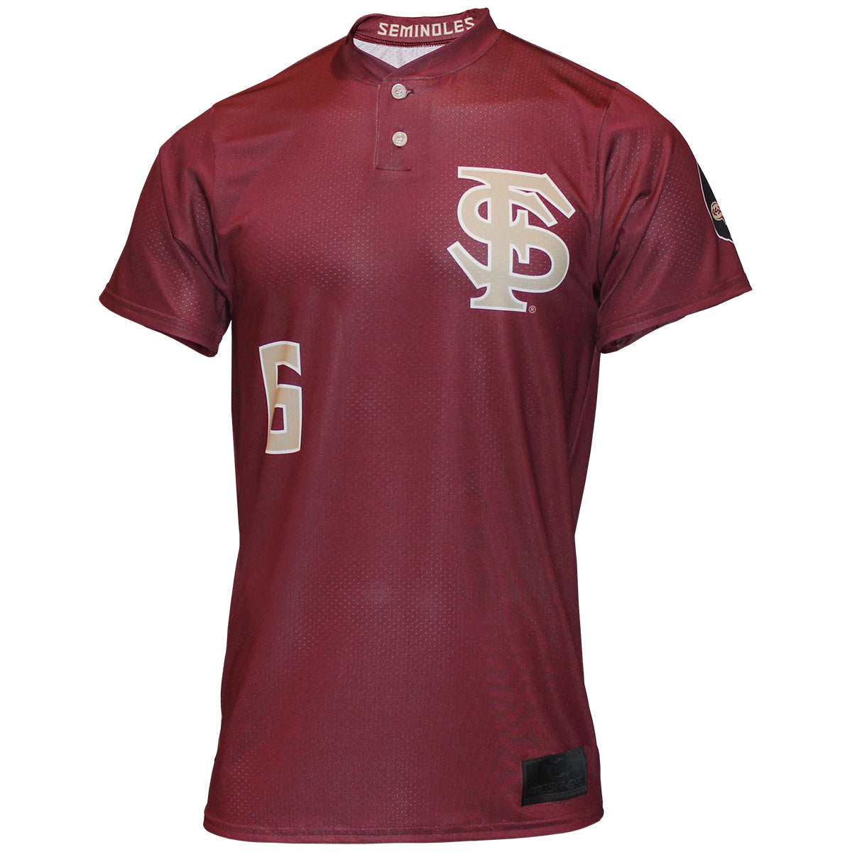 Prosphere Kaley Mudge #6 Softball Jersey - Garnet