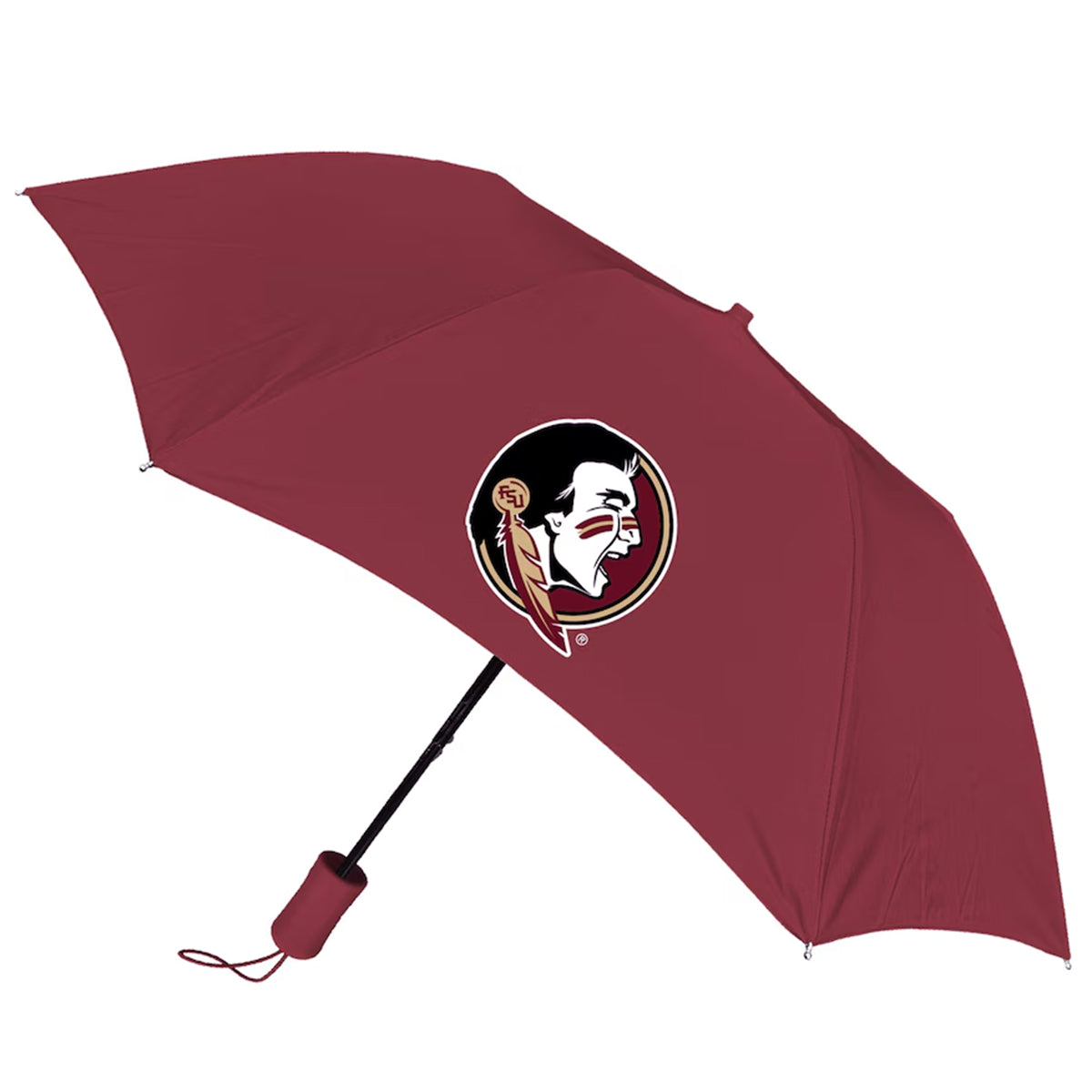 Storm Duds Seminole Logo 42" Umbrella - Garnet