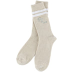 ZooZatz Women's Stacked FSU Plush Yarn Socks - Sand