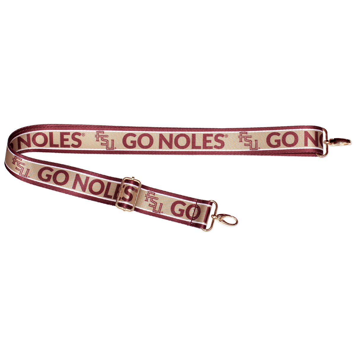 Desden Stacked FSU Go Noles Purse Strap