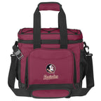 Logo Brands Seminole Logo/Seminoles 24 Can Flex Cooler - Garnet/Black