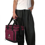 Logo Brands Seminole Logo/Seminoles 24 Can Flex Cooler - Garnet/Black