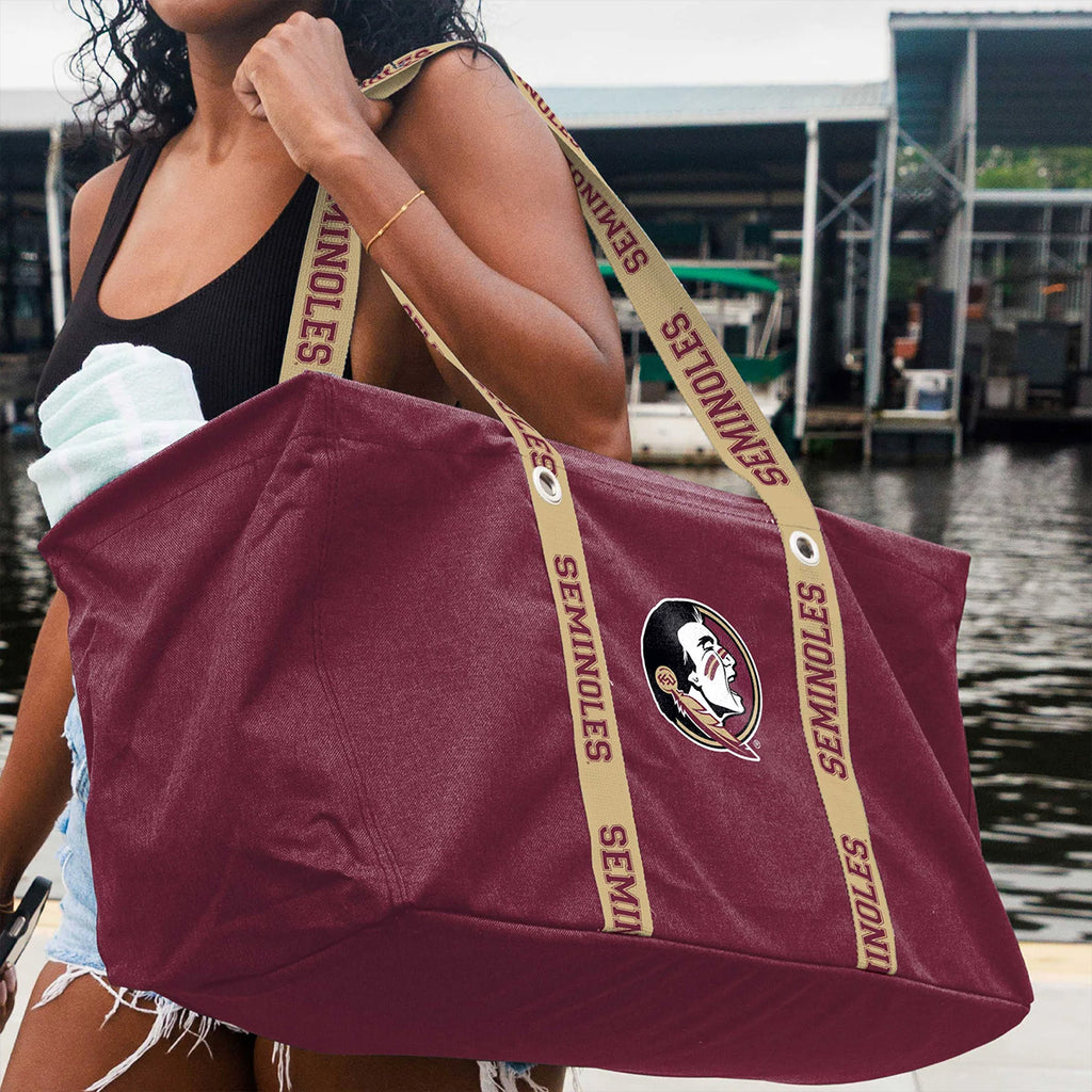 Logo Brands Seminole Logo Picnic Caddy - Garnet