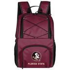 Logo Brands Seminole Logo/Florida State 24 Can Flex Backpack Cooler - Garnet