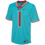 Nike Men's Florida State 2024 Replica Football Jersey - Turquoise