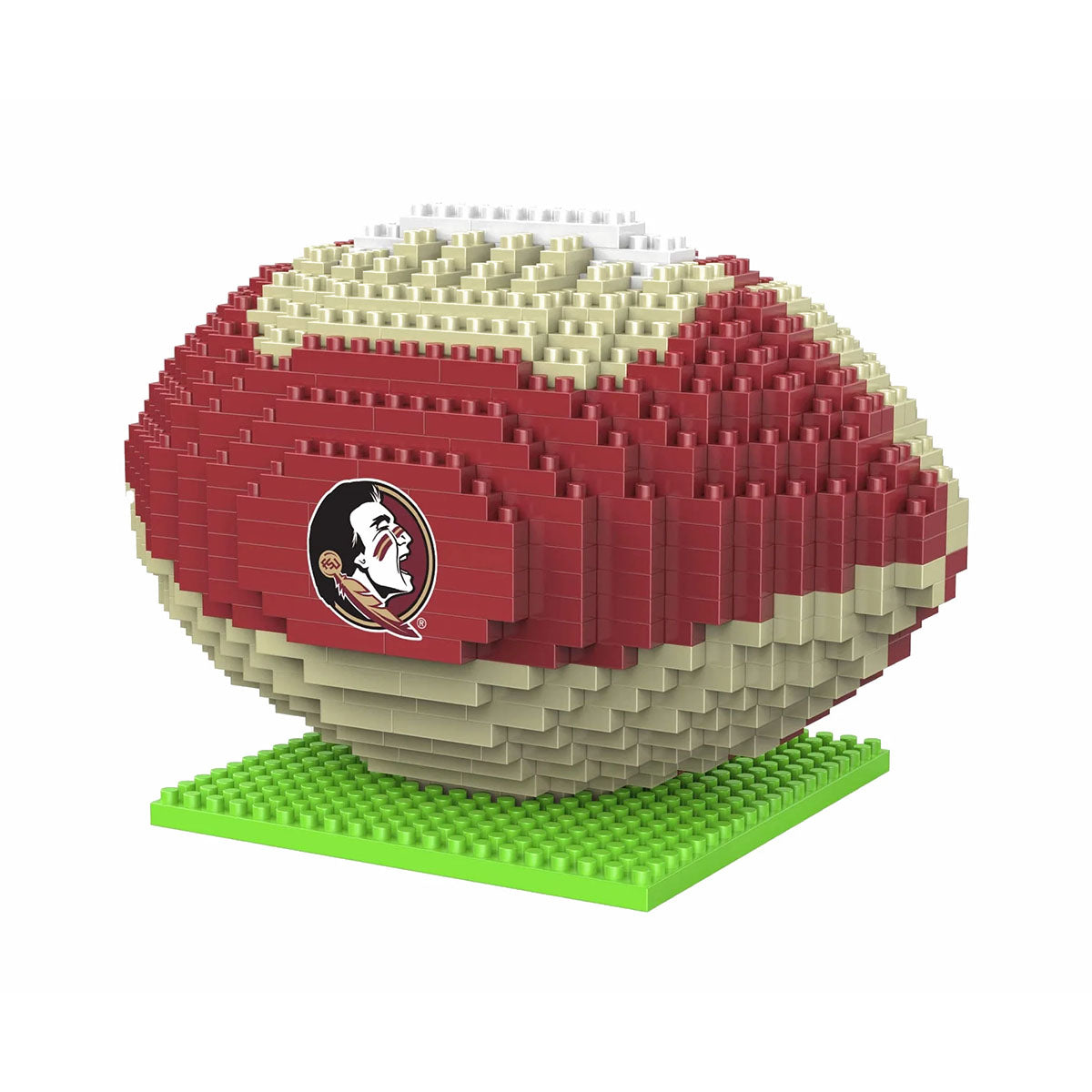 Forever Collectibles Seminole Logo 3D Brxlz Football