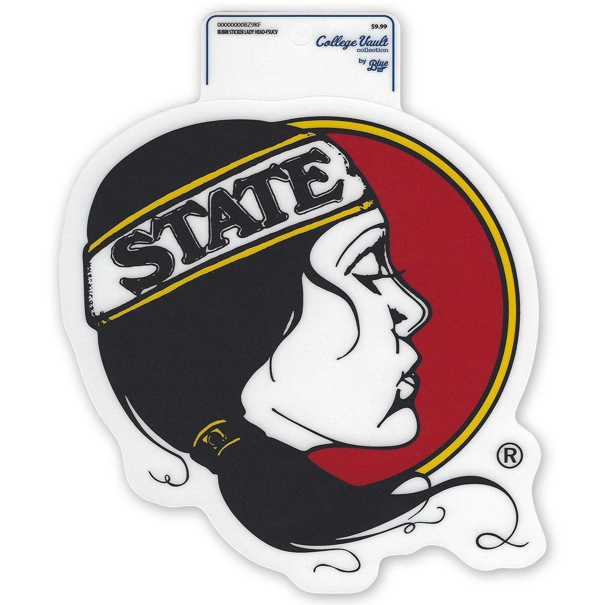 Blue 84 Vault Lady Seminole 8"x8" Decal