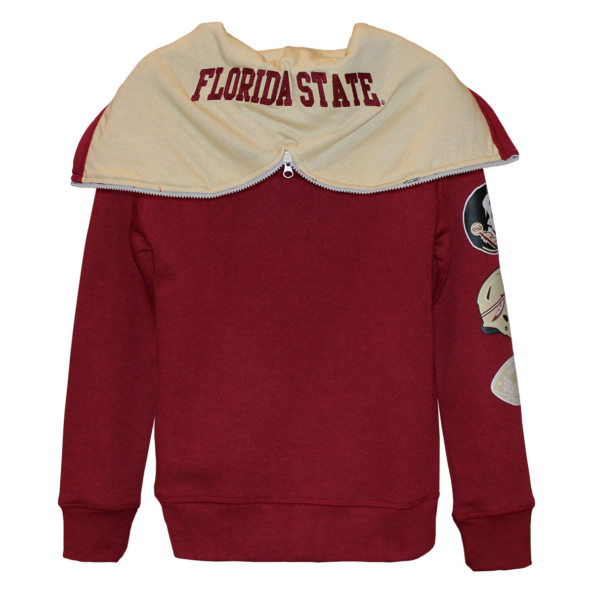 Outerstuff Kid's Florida State Seminoles/Seminole Logo Pullover Hood - Garnet