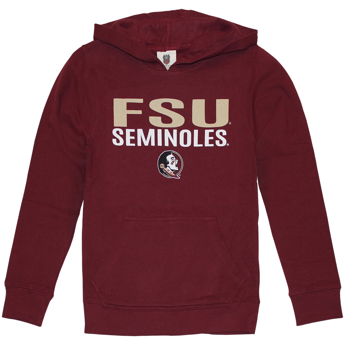 Wes & Willy Kid's FSU Seminoles/Seminole Logo Design Hood - Garnet