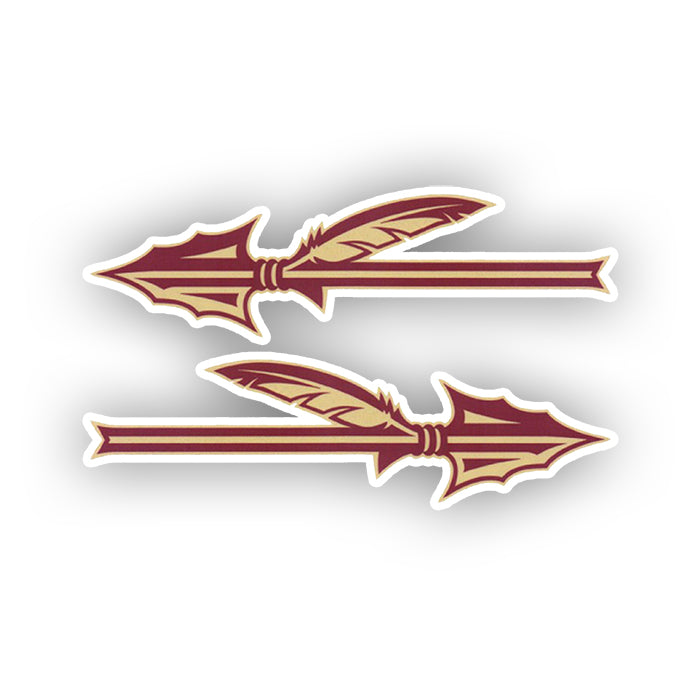 SDS Florida State Double Spear 2 inch Dizzler Decal