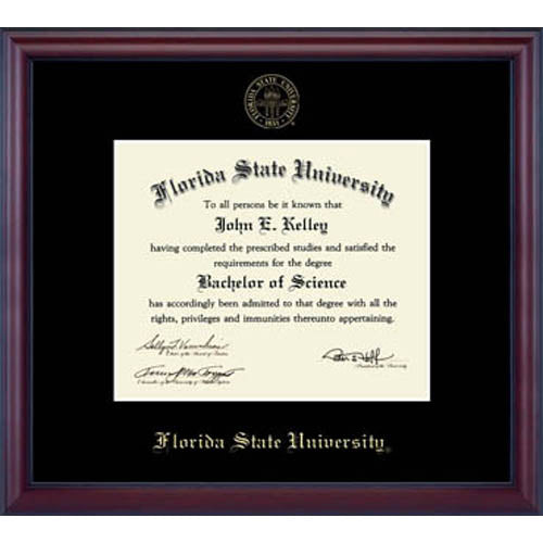 Church Hill Classics Gold Embossed Diploma Frame - Camby