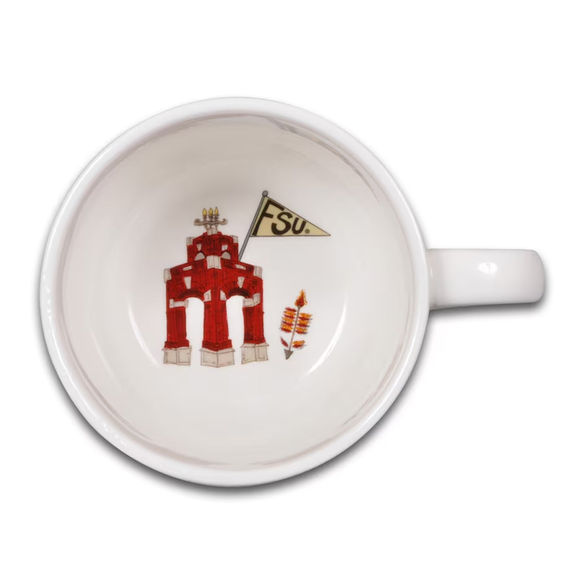 Magnolia Lane Florida State Unconquered Spear Design Soup Mug