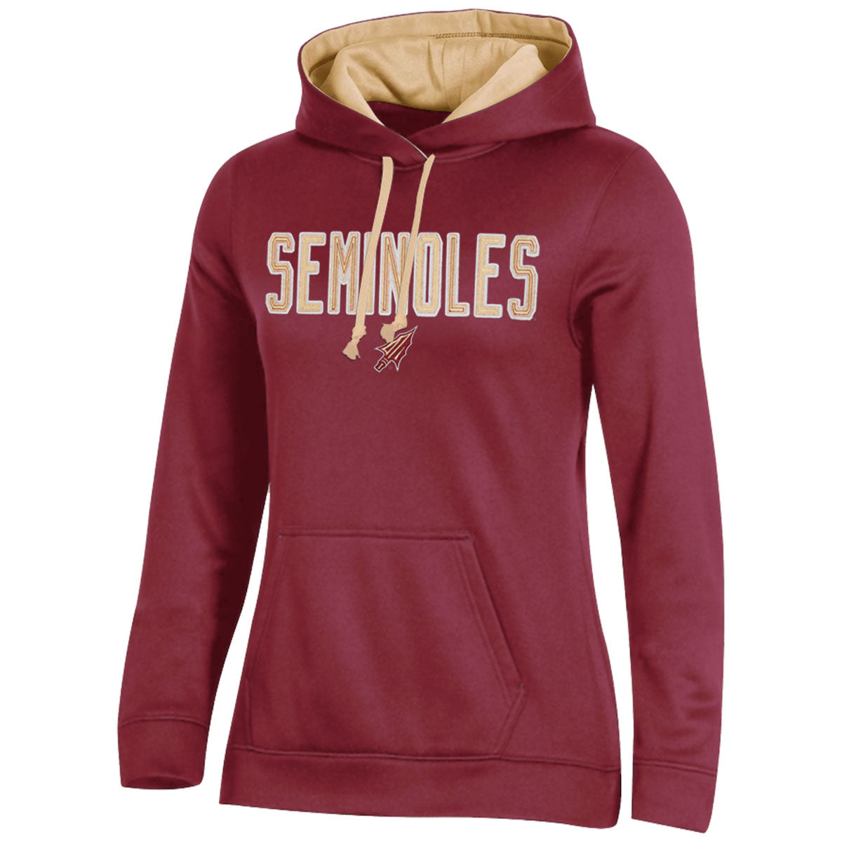 Champion Women's Seminoles Arrowhead Design Hood - Garnet