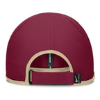 Nike Men's Florida State Dri-fit Adjustable Featherlight Practice Hat - Garnet/Gold