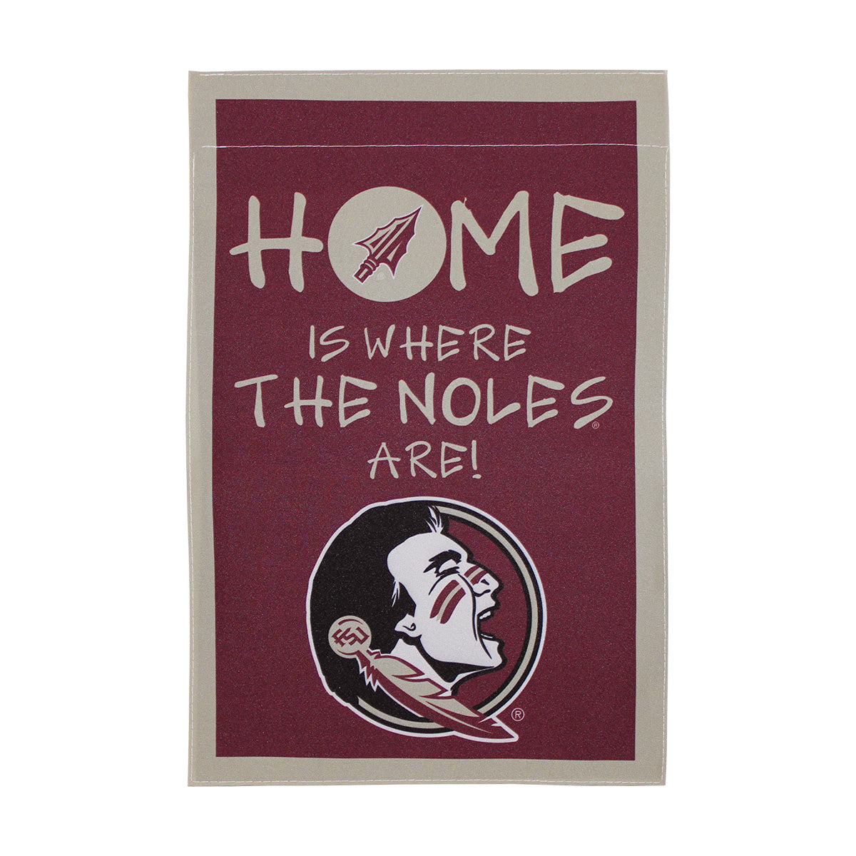 Magnolia Lane Home is Where the Noles Are Garden Flag