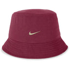 Nike Men's Stacked FSU Apex Swoosh Bucket Cap - Garnet