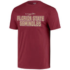 Comcept Sports Men's Florida State Seminoles/Spear Logo T-shirt and Flannel Pant Sleep Set - Garnet/Gold