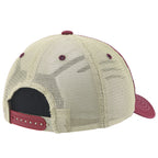 Zephyr Unconquered Silhouette Florida State Seminoles Patch Adjustable Trucker Cap - Garnet/Gold