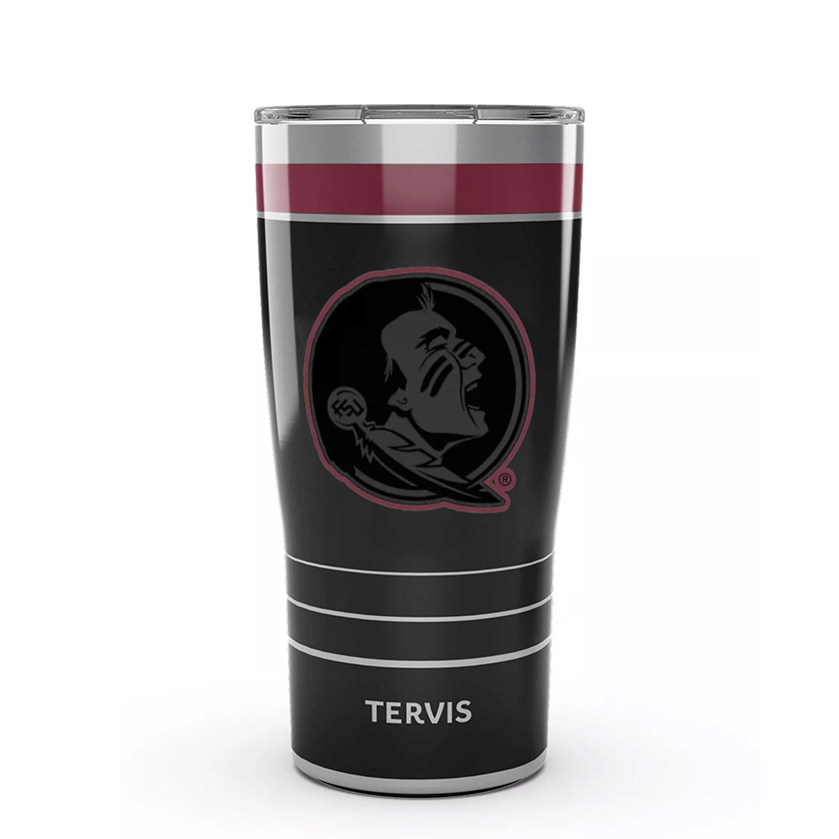 Tervis Tonal Seminole Logo 20oz Insulated Stainless Steel Tumbler - Black