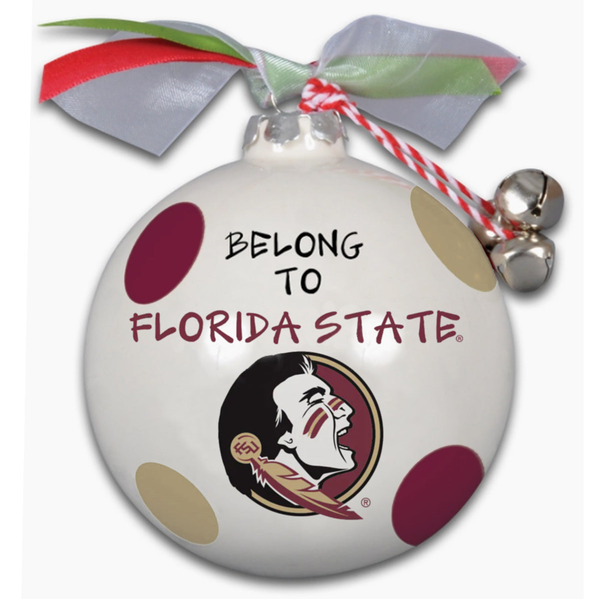 Magnolia Lane Seminole Head Gingerbread House Ornament