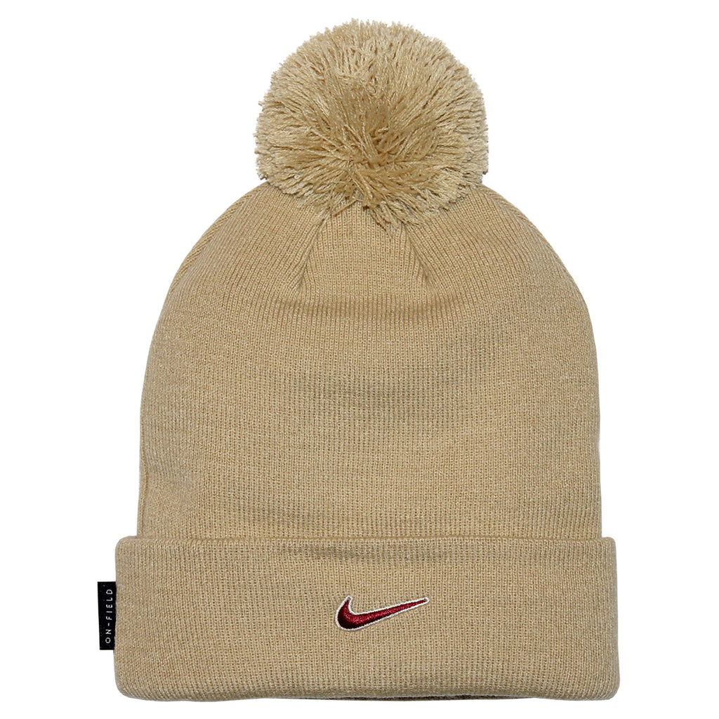 Nike Seminoles Cuff Pom Knit Cap - Gold