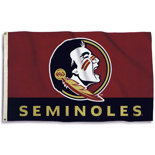 3 'X 5' FLAG W/SEM HD SEMINOLES