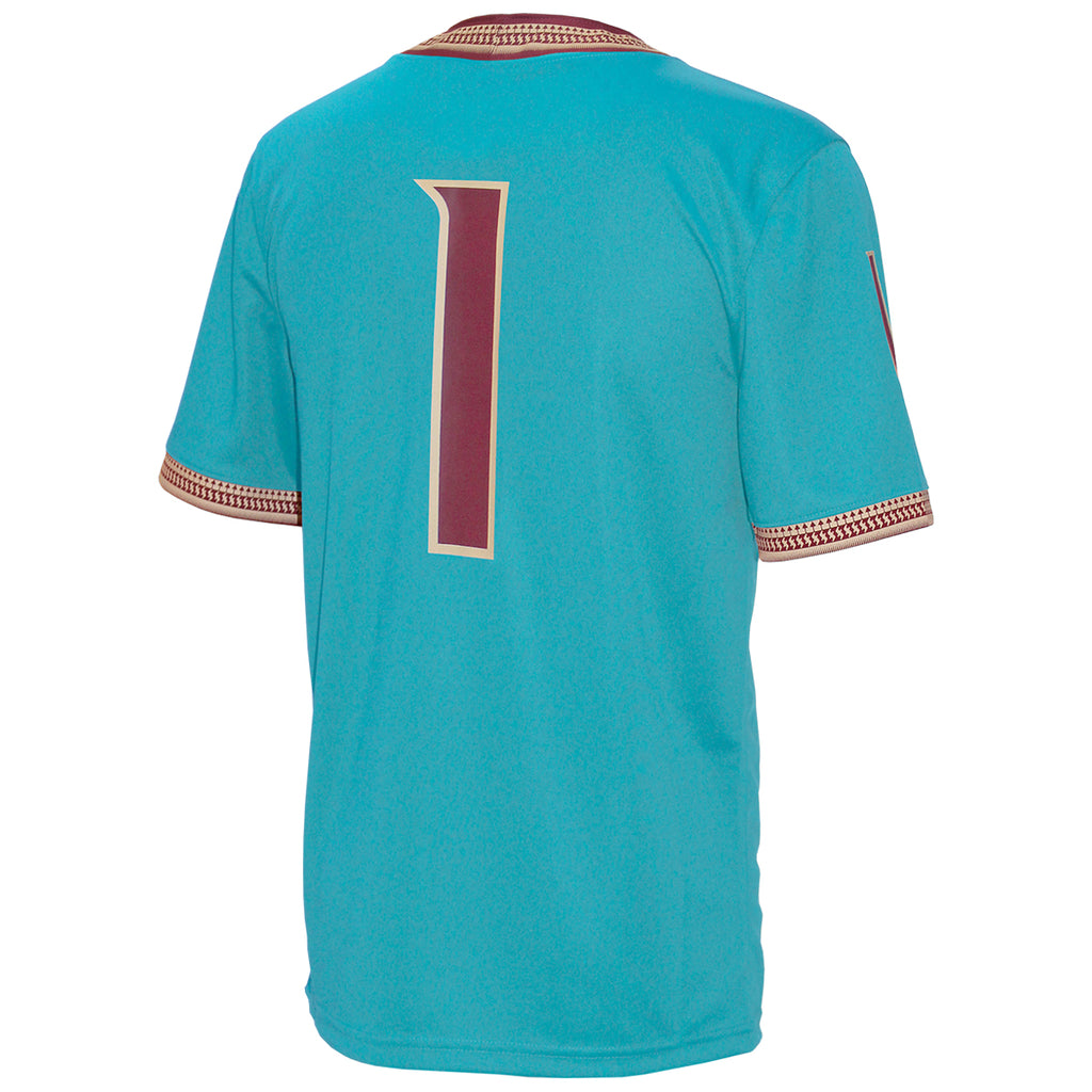 Nike Men's Florida State 2024 Replica Football Jersey - Turquoise