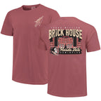Image One Comfort Colors Florida State Brick House Design Short Sleeve T-shirt - Brick