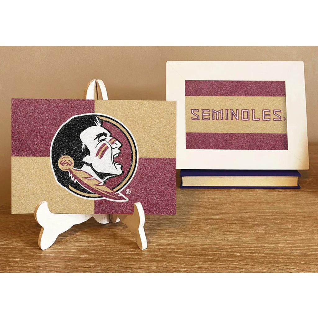 Sporticulture Seminole Logo Sand Art Craft Kit