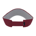 Nike Men's Seminole Logo Patch Adjustable Dri-fit Ace Swoosh Visor - Garnet