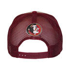 New Era Vault Arrowhead Football Design 940AF Adjustable NFL24 Sideline Cap - Garnet/Stone