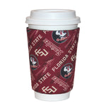 Sewing Concepts Seminole Logo/Stacked FSU Design Coffee Sleeve - Garnet