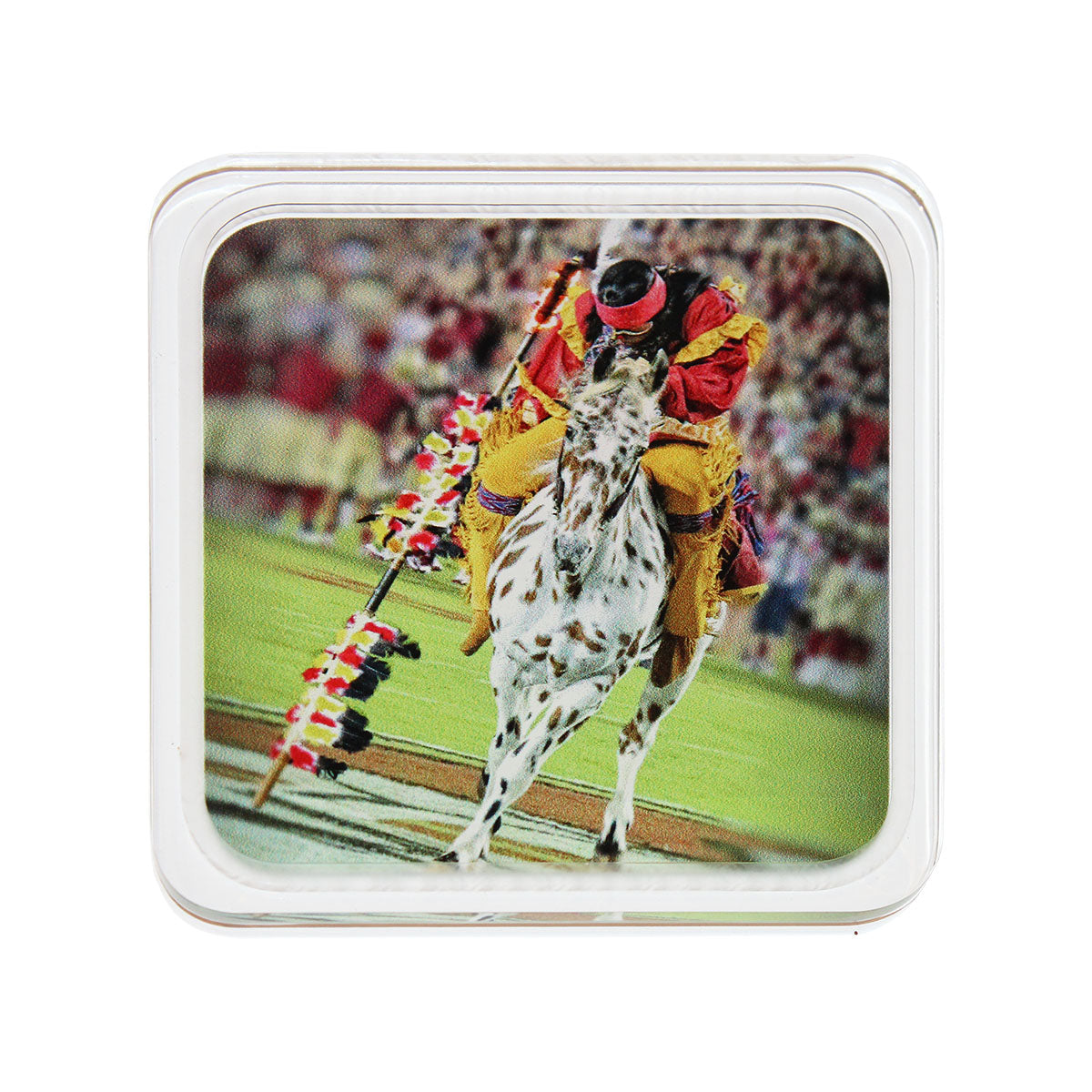 College Wall Art Osceola Planting Spear Acrylic Coaster