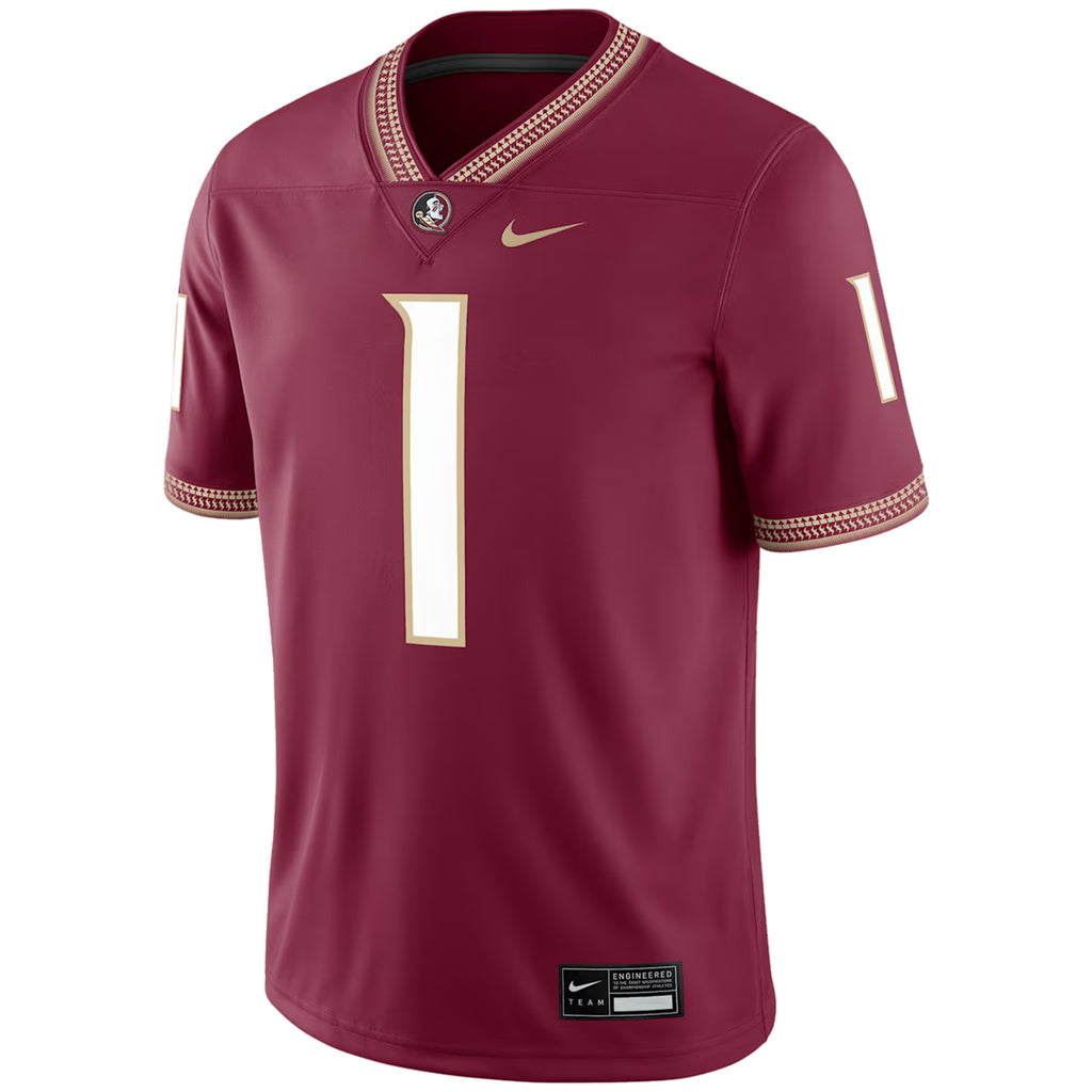 Nike Men's Florida State Replica Football Jersey - Garnet