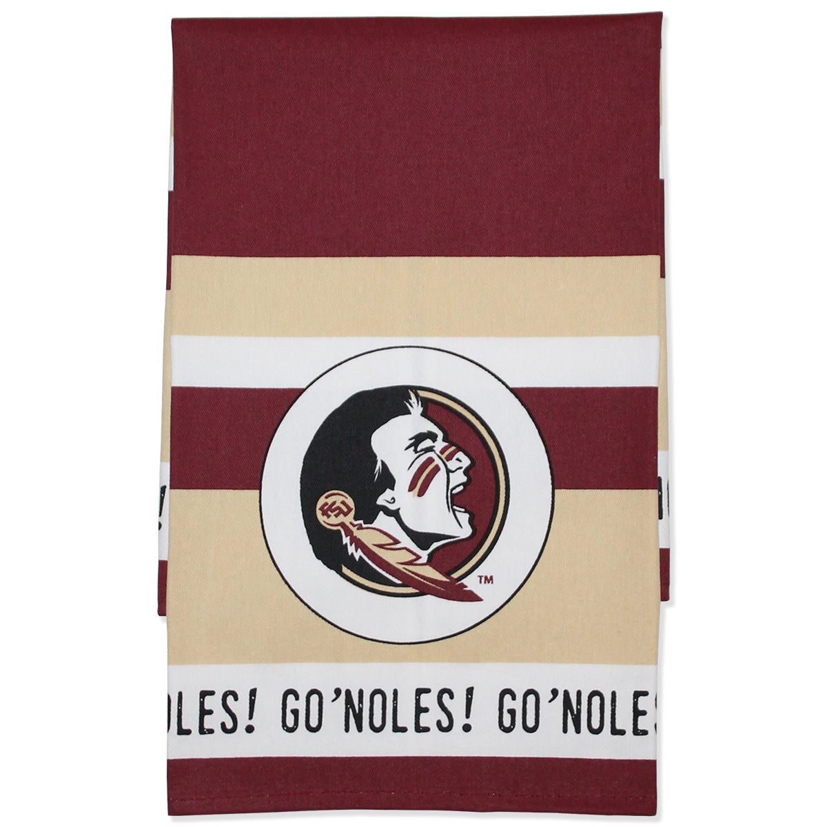 Glory Haus Seminole Logo Go Noles! Printed Tea Towel