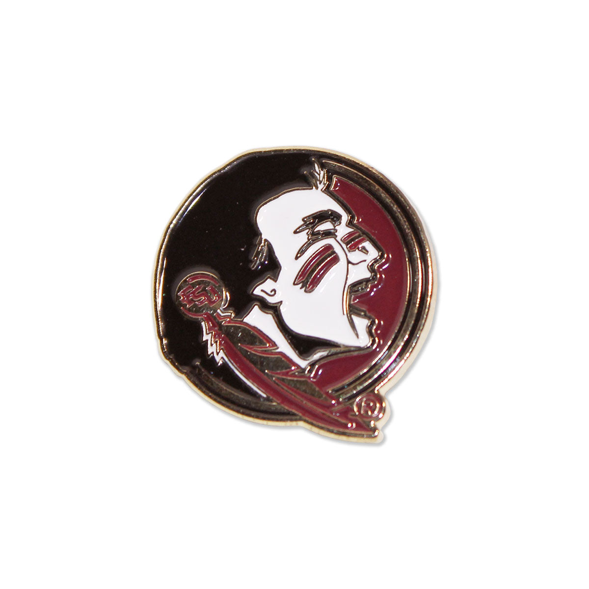 Spirit Products Seminole Logo Lapel Pin