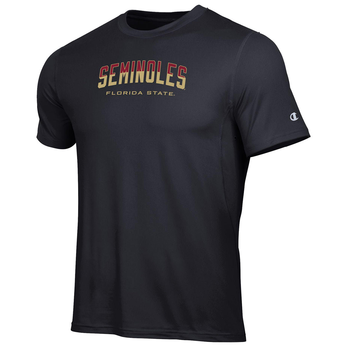 Champion Men's Seminoles/Florida State Short Sleeve Soft Touch T-shirt - Black