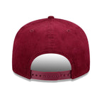 New Era Florida State Seminoles/Seminole Logo 950 Adjustable Flat Bill Corduroy Cap - Garnet