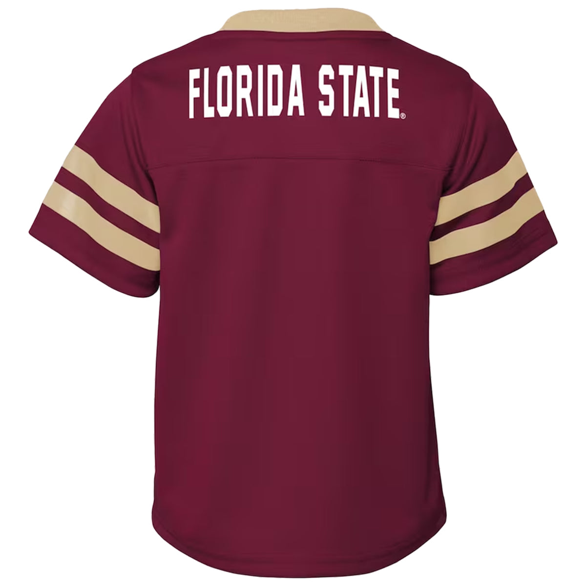 Outerstuff Kids' Florida State #1 Football Uniform Short Sleeve Top & Pant Set - Garnet/Gold