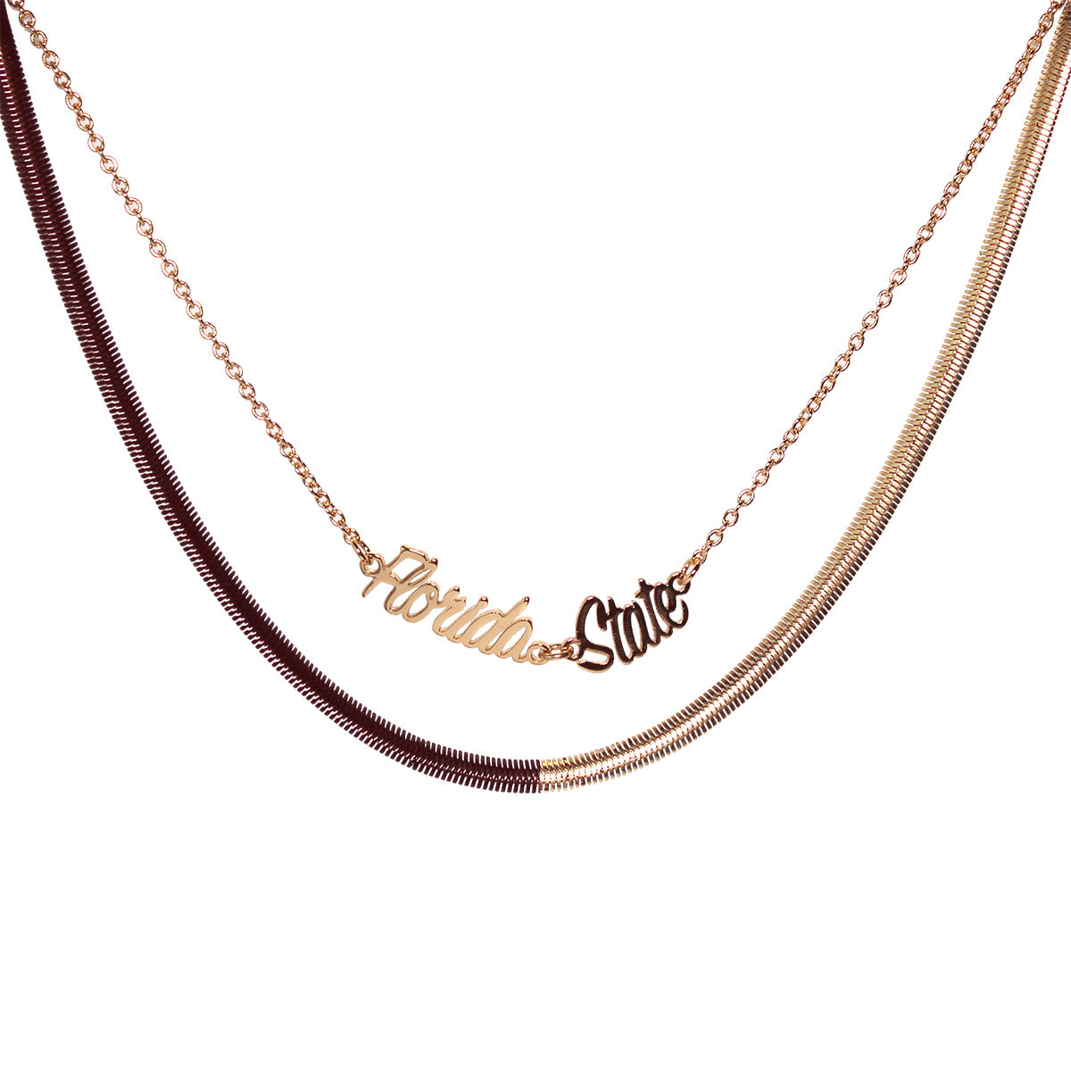 Emerson Street Florida State 2-Strand Necklace