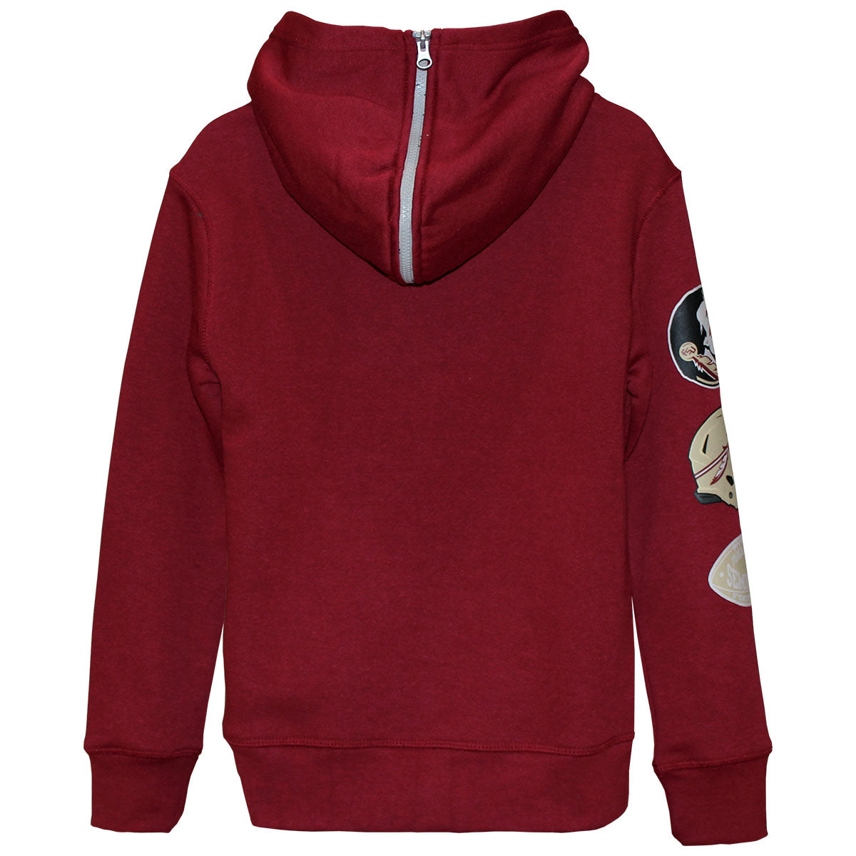 Outerstuff Kid's Florida State Seminoles/Seminole Logo Pullover Hood - Garnet