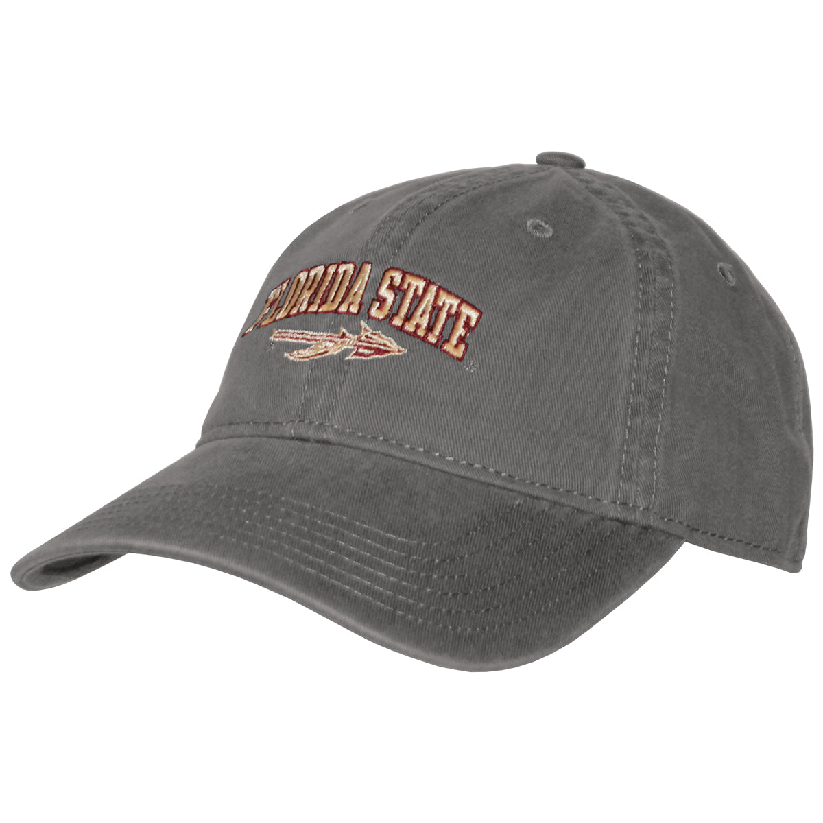 Legacy Florida State Spear Adjustable Twill Cap - Dark Grey